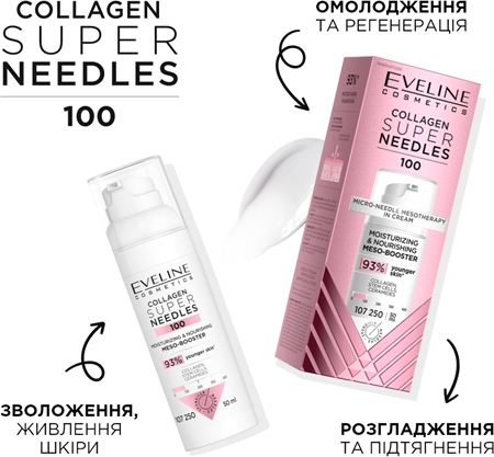 Eveline Cosmetics Collagen Super Needles 100 sérum hydratant nourrissant