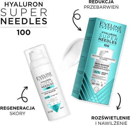 Eveline Cosmetics Hyaluron Super Needles 100 serum nawilżające