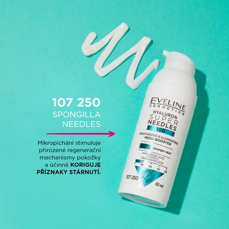Eveline Cosmetics Hyaluron Super Needles 100 Fugtende serum
