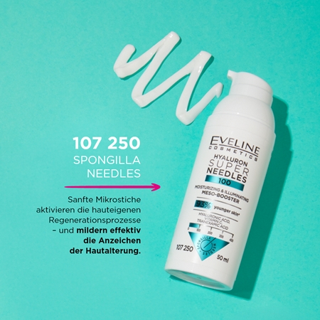 Eveline Cosmetics Hyaluron Super Needles 100 hydratisierendes Serum