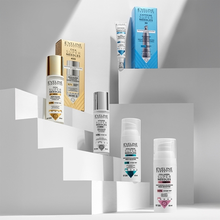 Eveline Cosmetics Caffeine Super Needles 30 Serum für den Augenbereich gegen Falten