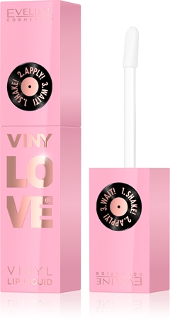 Eveline Cosmetics VINY LOVE Vinyl Lip Liquid μακράς διαρκείας ρευστό κραγιόν