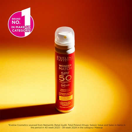 Eveline Cosmetics Wonder Match SPF 50 brume protectrice SPF 50