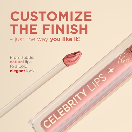 Eveline Cosmetics Celebrity Lips lang anhaltender, matter, flüssiger Lippenstift