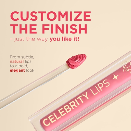 Eveline Cosmetics Celebrity Lips lang anhaltender, matter, flüssiger Lippenstift