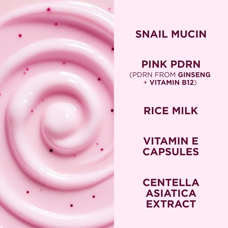 Eveline Cosmetics Pink Snail Glazed Skin Effect crème illuminatrice anti-rides