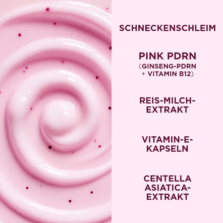 Eveline Cosmetics Pink Snail Glazed Skin Effect aufhellende Anti-Falten Creme