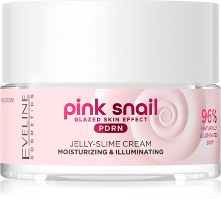 Eveline Cosmetics Pink Snail Glazed Skin Effect κρέμα φωτεινότητας