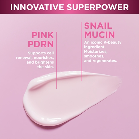 Eveline Cosmetics Pink Snail Glazed Skin Effect κρέμα φωτεινότητας