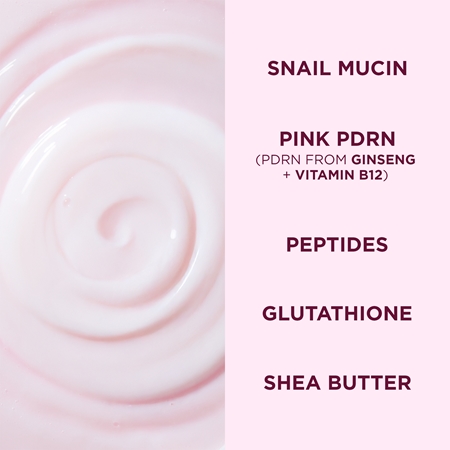 Eveline Cosmetics Pink Snail Glazed Skin Effect aufhellendes Serum für das Gesicht