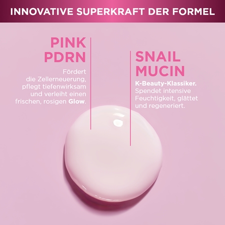 Eveline Cosmetics Pink Snail Glazed Skin Effect aufhellendes Serum für das Gesicht