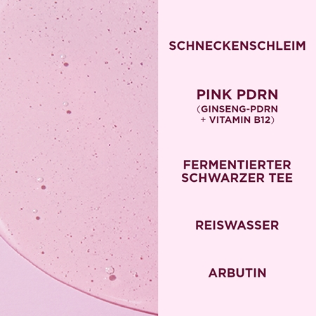 Eveline Cosmetics Pink Snail Glazed Skin Effect Essenz mit glättender Wirkung