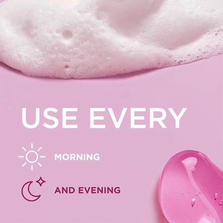 Eveline Cosmetics Pink Snail Glazed Skin Effect απαλός καθαριστικός αφρός για το πρόσωπο