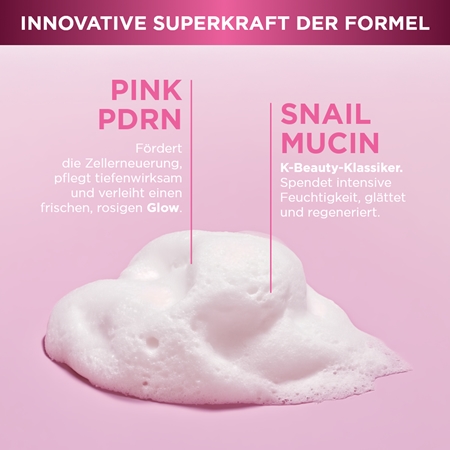 Eveline Cosmetics Pink Snail Glazed Skin Effect sanfter Reinigungsschaum für das Gesicht