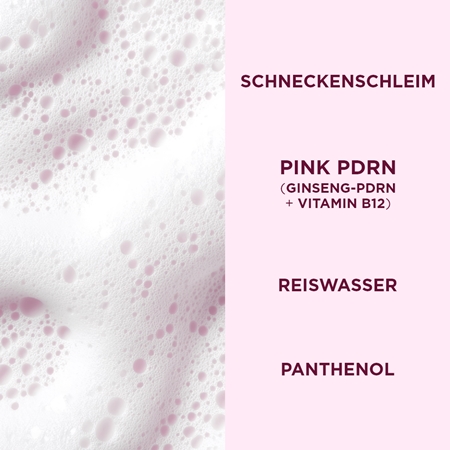 Eveline Cosmetics Pink Snail Glazed Skin Effect sanfter Reinigungsschaum für das Gesicht