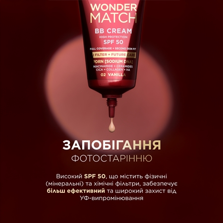 Eveline Cosmetics Wonder Match BB Cream BB kreem