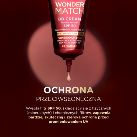 Eveline Cosmetics Wonder Match BB Cream krem BB