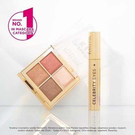 Eveline Cosmetics Celebrity Eyes Wimperntusche für extra Länge
