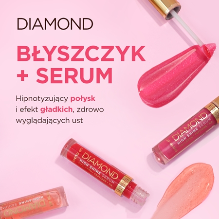Eveline Cosmetics Diamond High Shine Serum błyszczyk do ust
