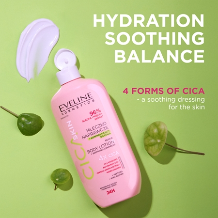 Eveline Cosmetics Cica Skin Body Lotion αναγεννητικό γάλα