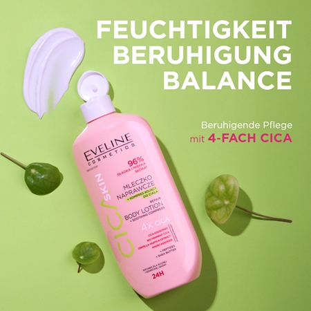 Eveline Cosmetics Cica Skin Body Lotion Kräftigende Haarmilch