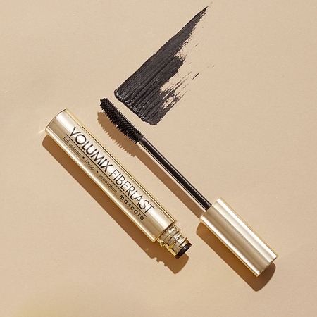 Eveline Cosmetics Volumix Fiberlast Gold Mascara für Volumen und zum Trennen der Wimpern