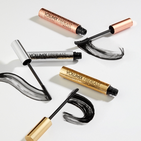 Eveline Cosmetics Volumix Fiberlast Gold Mascara für Volumen und zum Trennen der Wimpern