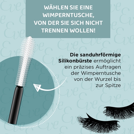 Eveline Cosmetics Volumix Fiberlast Silver Wimperntusche für lange und voller aussehende Wimpern