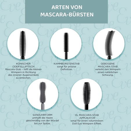 Eveline Cosmetics Volumix Fiberlast Silver Wimperntusche für lange und voller aussehende Wimpern
