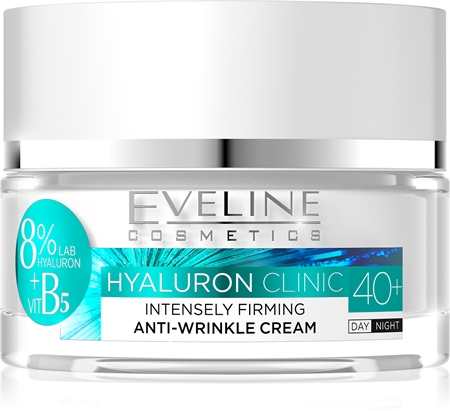 Eveline Cosmetics Hyaluron Clinic intensywnie ujędrniający krem na dzień i noc 40+