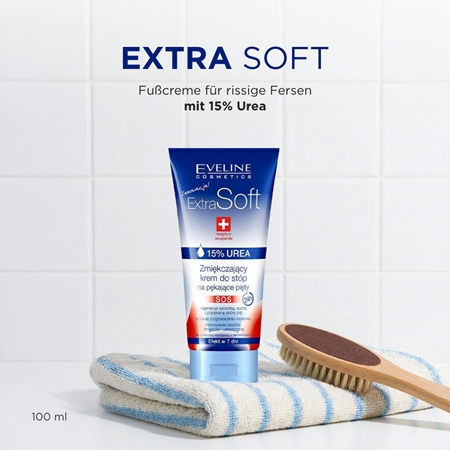 Eveline Cosmetics Extra Soft Hornhautcreme zum Aufweichen von Fersen und Fußsohlen
