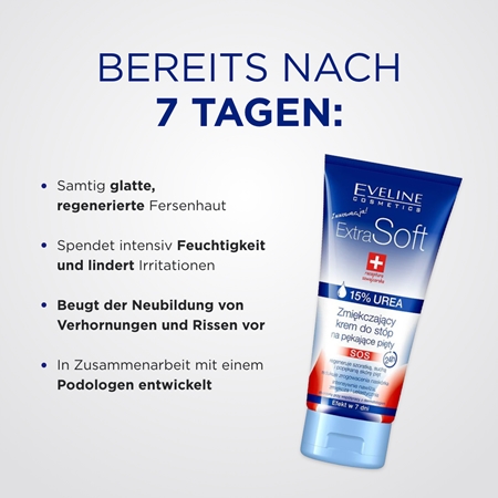 Eveline Cosmetics Extra Soft Hornhautcreme zum Aufweichen von Fersen und Fußsohlen