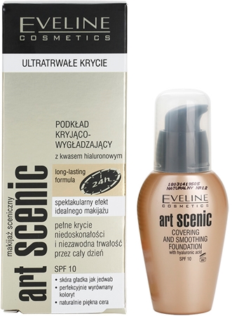 Eveline Cosmetics Art Scenic podkład kryjący z kwasem hialuronowym