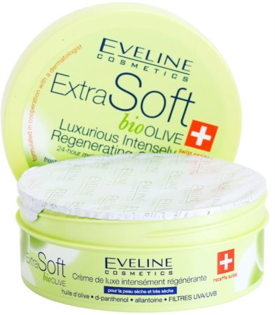 Eveline Cosmetics Extra Soft creme intensivo regenerador  para pele seca a muito seca