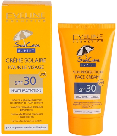 Eveline Cosmetics Sun Care creme solar facial SPF 30