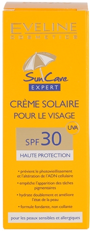 Eveline Cosmetics Sun Care creme solar facial SPF 30