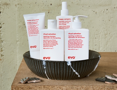 EVO Repair Ritual Salvation posilující šampon pro poškozené a barvené vlasy