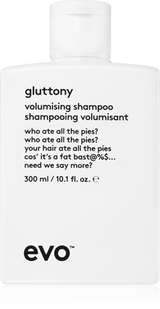 EVO Gluttony Volumising Shampoo Volumen-Shampoo für sanfte und müde Haare