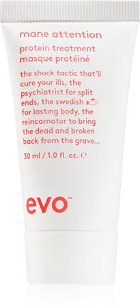 EVO Mane Attention Protein Treatment masque intense riche en protéines