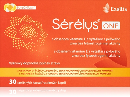 Exeltis Sérélys ONE kapsle pro podporu komfortu při menopauze