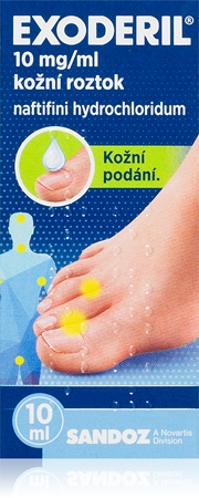 Exoderil Exoderil 10 mg/ml DRM SOL kožní roztok