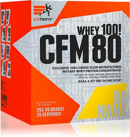 Extrifit CFM Instant Whey 80 protéine de petit-lait en poudre