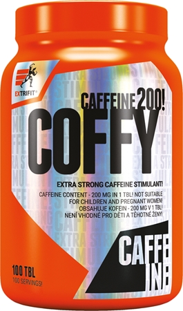 Extrifit Coffy 200 mg podpora sportovního výkonu