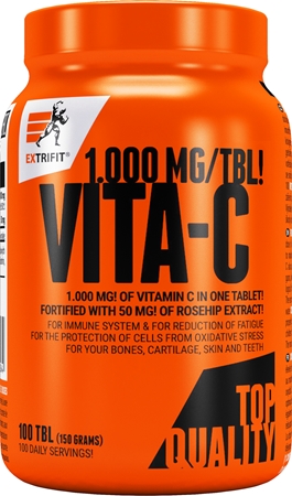 Extrifit Vita-C Time Release tablety pro podporu imunitního systému, krásnou pleť a nehty