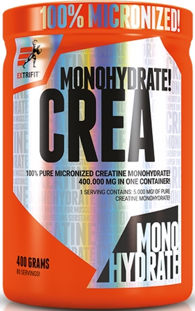 Extrifit Crea Monohydrate podpora tvorby svalovej hmoty