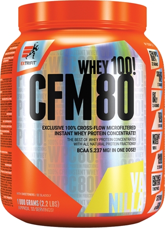 Extrifit CFM Instant Whey 80 syrovátkový protein v prášku