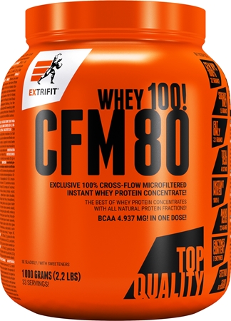 Extrifit CFM Instant Whey 80 whey protein in powder