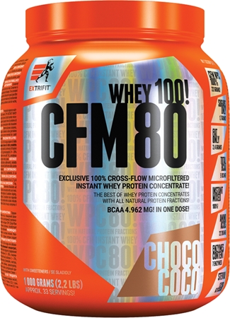 Extrifit CFM Instant Whey 80 syrovátkový protein v prášku