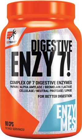 Extrifit Enzy 7! Digestive Enzymes trávicí enzymy v kapslích