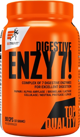 Extrifit Enzy 7! Digestive Enzymes trávicí enzymy v kapslích